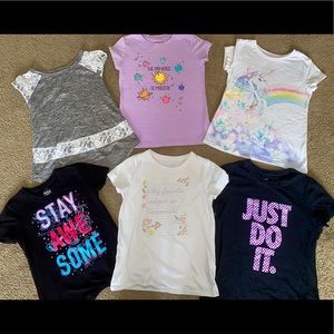 Bundle size S 6/6x girls T-shirt’s